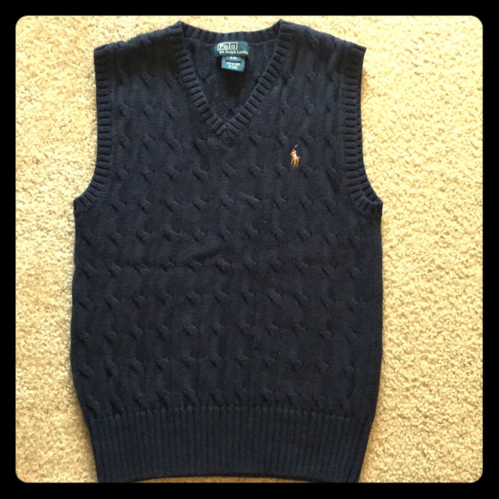 Polo vest sweater